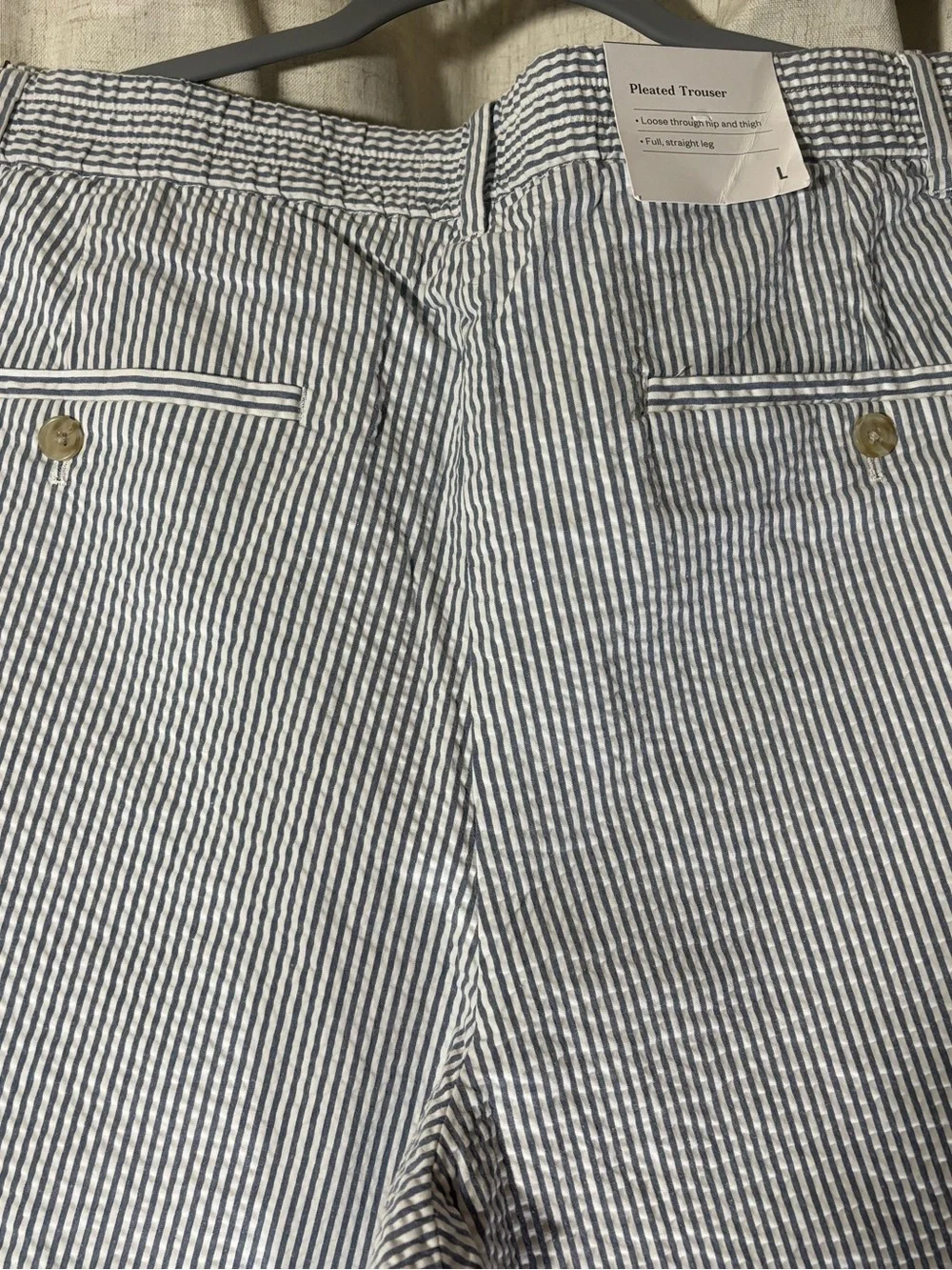 Goodfellow & Co lightweight seersucker